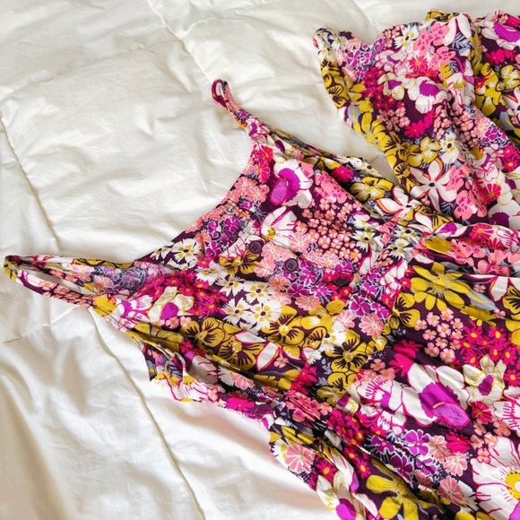 Groovy Forever 21 Floral maxi dress - Picture 3 of 10